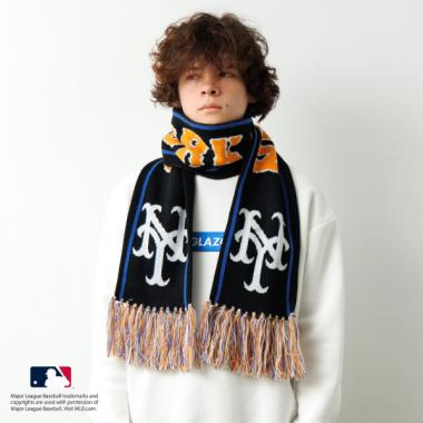 【大人向けサイズあり】【MLB】チームロゴマフラー