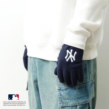 【大人向けサイズあり】【MLB】チームロゴフリースグローブ