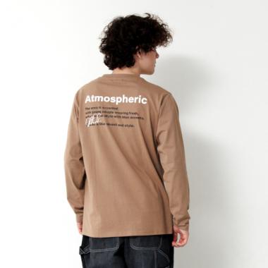 【大人向けサイズあり】【プチプラ】バックロゴ長袖Tシャツ