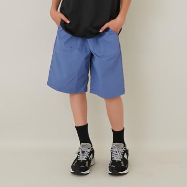 【大人向けサイズあり】【撥水】ナイロンワッシャーベイカーハーフパンツ