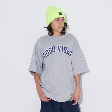 【大人向けサイズあり】【接触冷感】エアリークッション・アーチロゴ半袖Tシャツ