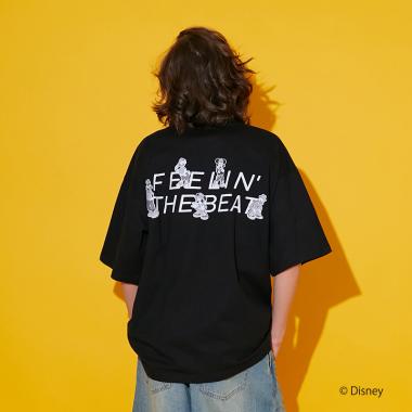 【大人向けサイズあり】【GLSW.】【DISNEY】ミッキーマウス＆フレンズ/バックプリント半袖Tシャツ