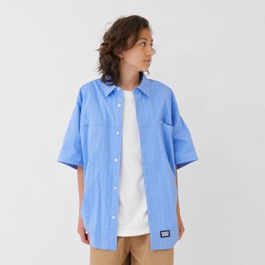 【大人向けサイズあり】【FORGETNEVER】チェック半袖シャツ_GLSW