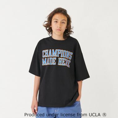 【大人向けサイズあり】【接触冷感】ハイクールコットン・UCLA大学半袖Tシャツ