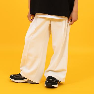 【SKIT0LY】【セットアップ対応】トロトロ・タックロングパンツ