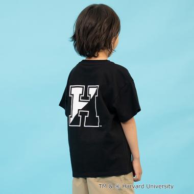 【SKIT0LY】【接触冷感】ハイクールコットン・ハーバード大学半袖Tシャツ