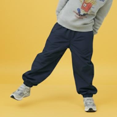 【SKIT0LY】ナイロン起毛裏地つきジョガーパンツ