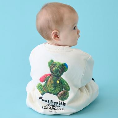 アースベア 裏毛カバーオール