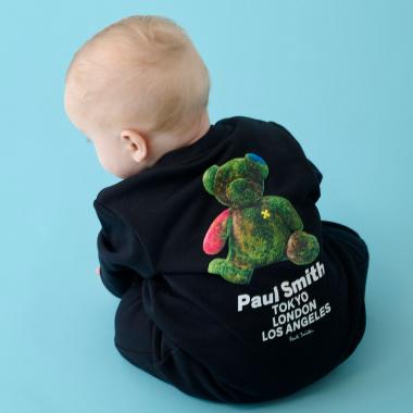 アースベア 裏毛カバーオール