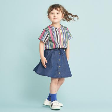 PS HAPPYデニムスカート