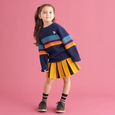 ニットプリーツスカート