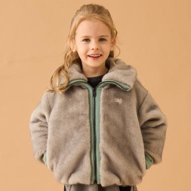 フェイクファーブルゾン