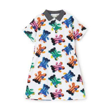 Painted Bearポロワンピース