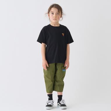 サイドポケットクロップドチノ