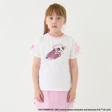 【防汚加工】【パワーパフ ガールズ】短丈Tシャツ