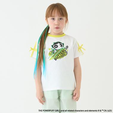 【防汚加工】【パワーパフ ガールズ】短丈Tシャツ