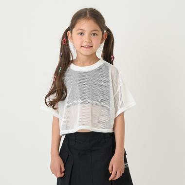 メッシュ＋短丈タンクトップセット