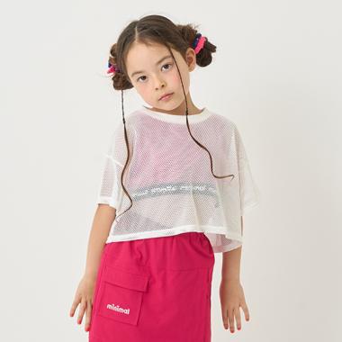 メッシュ＋短丈タンクトップセット