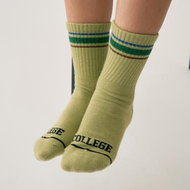 ラインクルーソックス