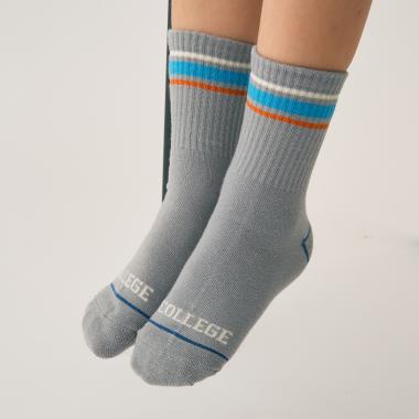 ラインクルーソックス