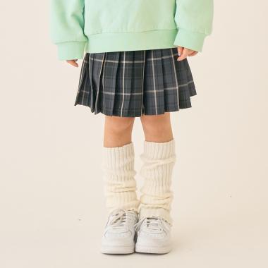 T/Rチェックプリーツキュロット