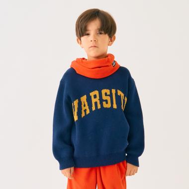 【マシンウォッシャブル】ロゴニット