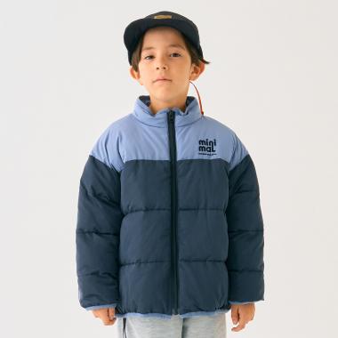 切替中綿ブルゾン