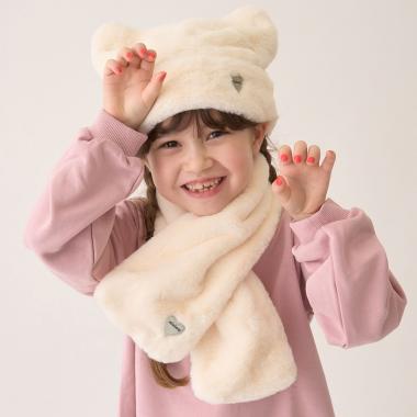 フェイクファーマフラー