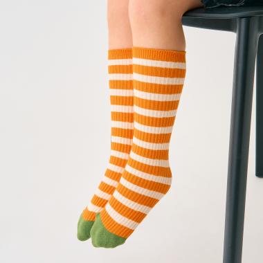 サイズレスボーダーソックス