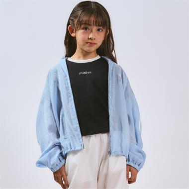 【UVカット】【冷房対策】シアーブルゾン