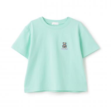 【綿100】プチプラワンポイント半袖Tシャツ