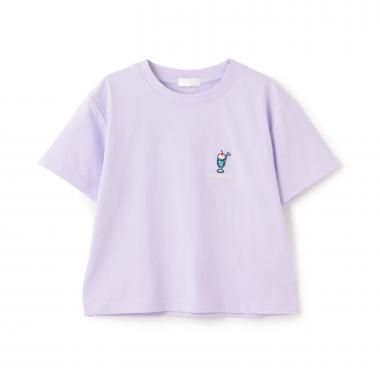 【綿100】プチプラワンポイント半袖Tシャツ