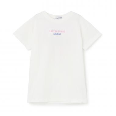 【綿100%】【プチプラ】\nバックハート半袖Tシャツワンピース