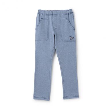 ストレッチデニムニット長パンツ