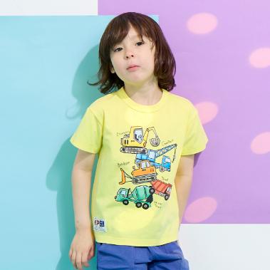 【GOOD PRICE】 働く車 半袖Tシャツ