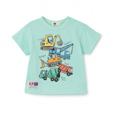 【GOOD PRICE】 働く車 半袖Tシャツ