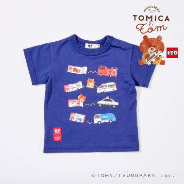 トミカとトム 働くくるま Tシャツ