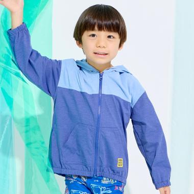 バイカラー フードつきジャケット【水陸両用】