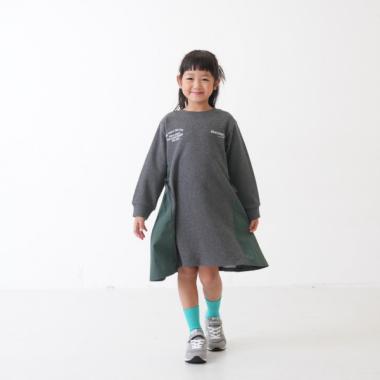 【リンク】サイド布帛切替ワンピ