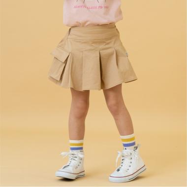 プリーツカーゴキュロット