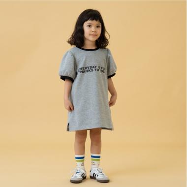 鹿の子リンガーワンピース