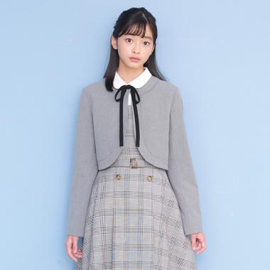 ＊ノーカラーボレロジャケット