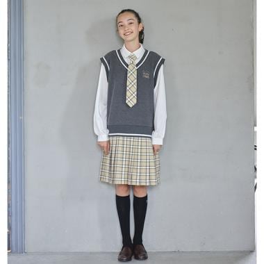 ネクタイつきドッキングワンピース