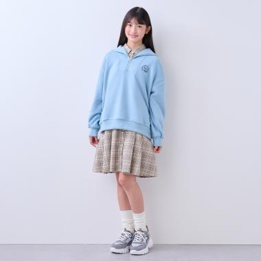 ハーフZIPトレーナー