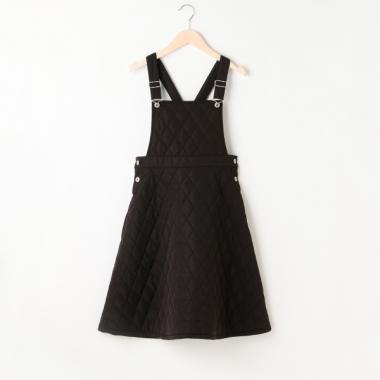 キルティングジャンパースカート