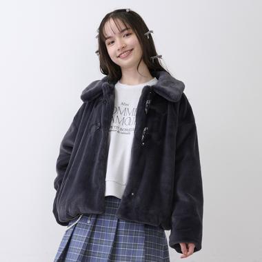 フェイクファーブルゾン
