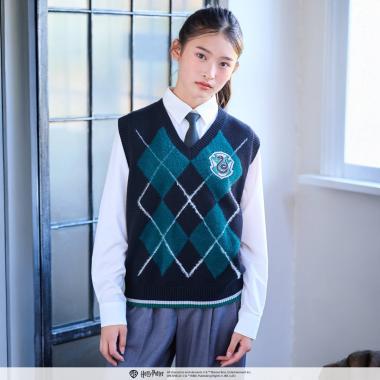 【130cmあり】【Harry Potter】アーガイルニットベストセット
