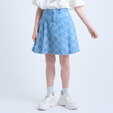 デニムスカート(インナーパンツ付き）