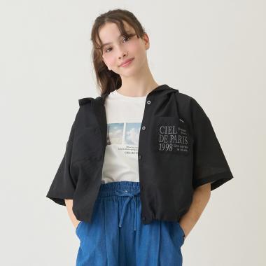 シアーシャツパーカ＆Tシャツセット