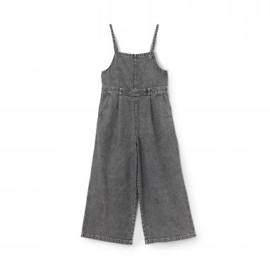 【接触冷感】デニムサロペット